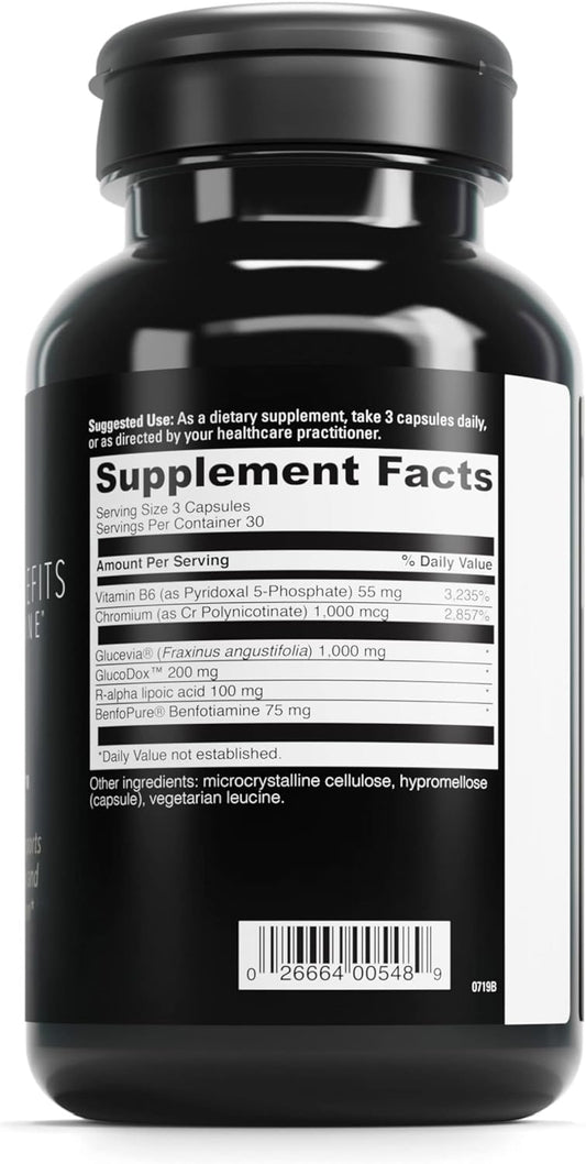 DAVINCI Labs Gluco Benefits - Dietary Supplement to Support Healthy Me