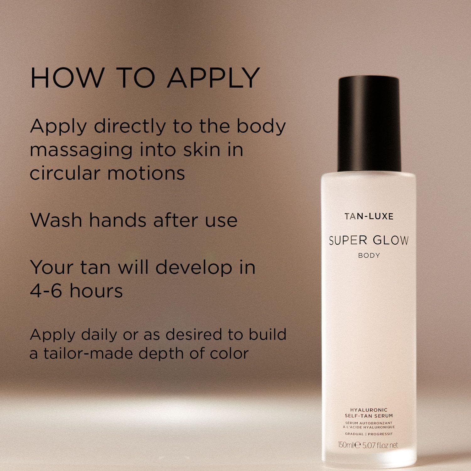 Tan-Luxe SUPER GLOW BODY Self Tan Serum (80ml) : Amazon.co.uk: Beauty