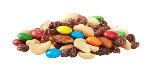Amazon Brand - Happy Belly Nuts, Chocolate & Dried Fruit, Trail Mix, 1 pound (Pack of 1)