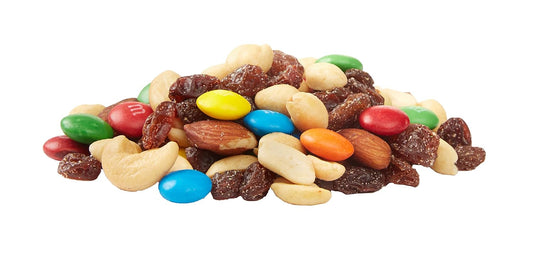 Amazon Brand - Happy Belly Nuts, Chocolate & Dried Fruit, Trail Mix, 1 Pound (Pack Of 1)