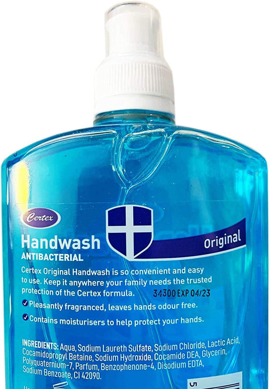 Certex Antibacterial Handwash Blue - Pack Of 12