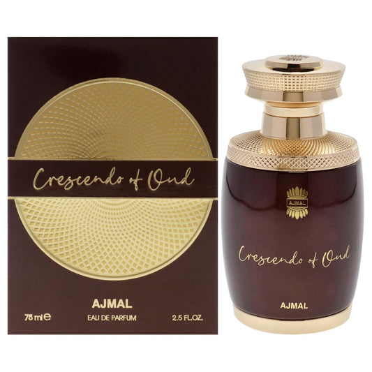 Ajmal Crescendo Of Oud For Unisex - 2.5 Oz Edp Spray