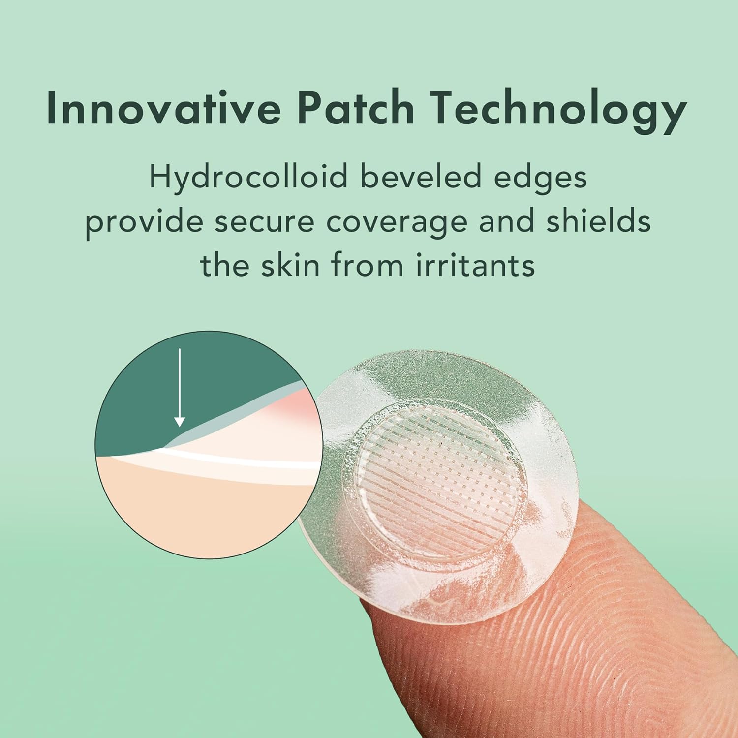 Rael Pimple Patches, Miracle Microcrystal Spot Cover - Hydrocolloid Acne Patches for Early Stage, with Tea Tree Oil, for All Skin Types, Vegan, Cruelty Free (27 Count) : Beauty & Personal Care