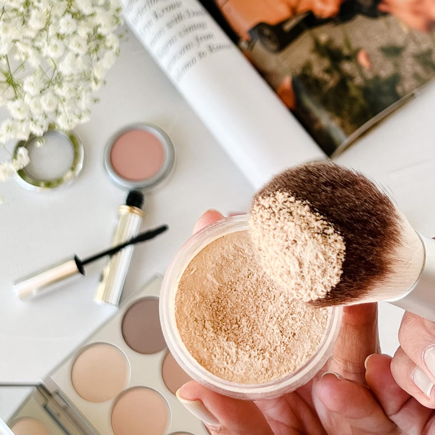 La Bella Donna Loose Mineral Foundation Spf 50 | 10G - Caterina : Foundation Makeup : Beauty & Personal Care