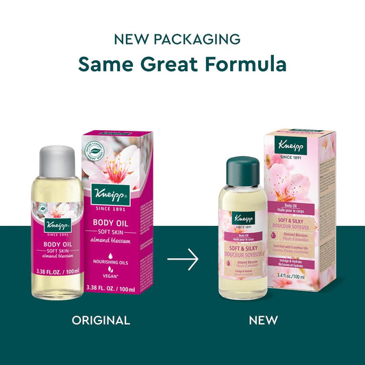 Kneipp Body Oil, Soft Skin Almond Blossom, 3.38 Fl. Oz