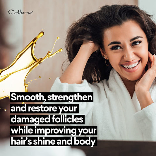 Hair Loss Shampoo | Hair Regrowth Shampoo For Thinning Hair | Hair Growth Product For Men And Women | Just Nutritive | 16 Oz