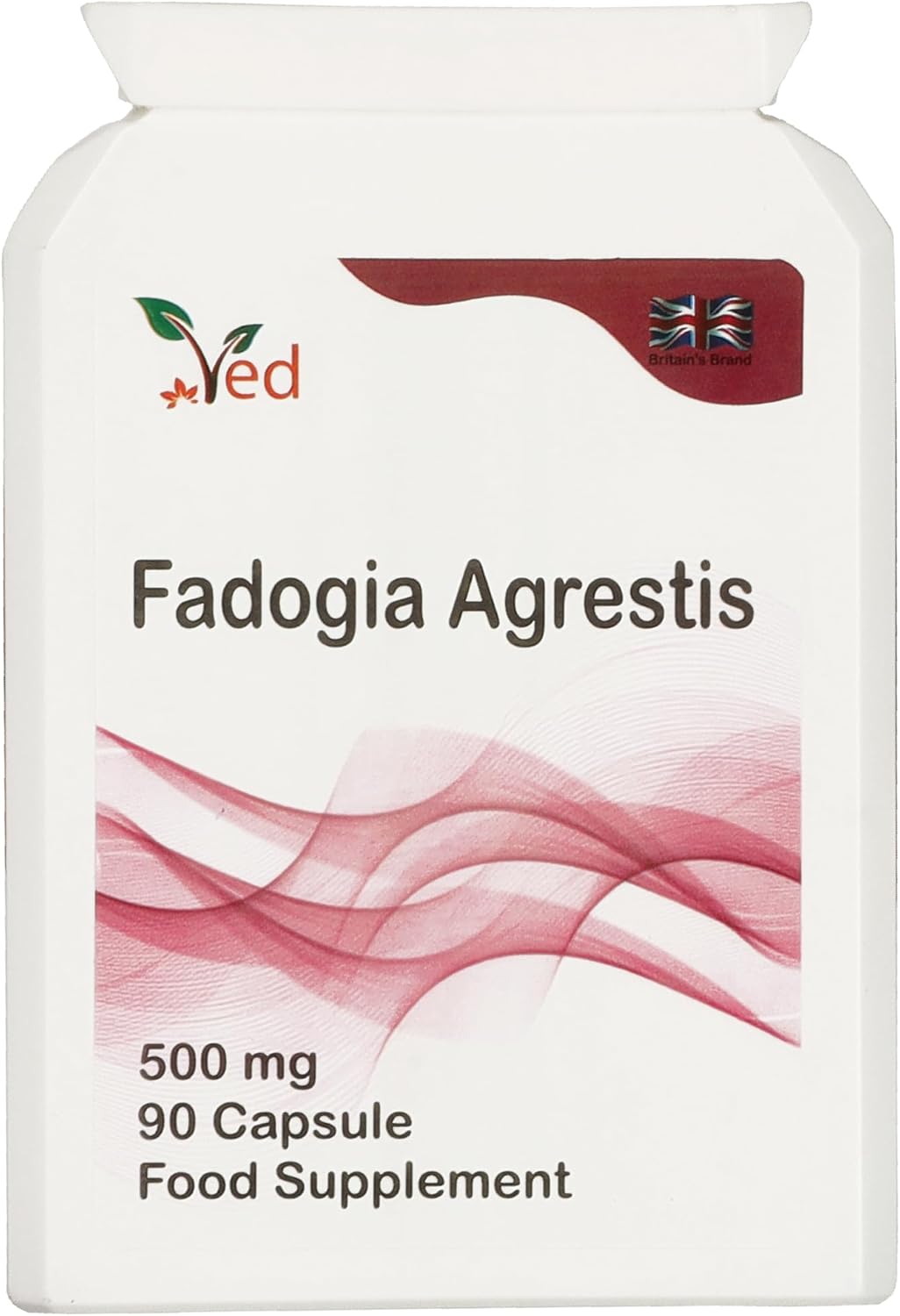 Ved Fadogia Agrestis, 20:1 Stem Extract, Muscle Growth - Muscle Recovery - Athletic Performance 90 Vegan Capsules (3 Months Supply)