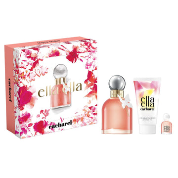 Cacharel Ella Ella - Vanilla Perfume For Women - Floral Chypre - Notes Of Coconut Accord, Bourbon Vanilla, Bergamot Essence - Long Lasting Fragrance