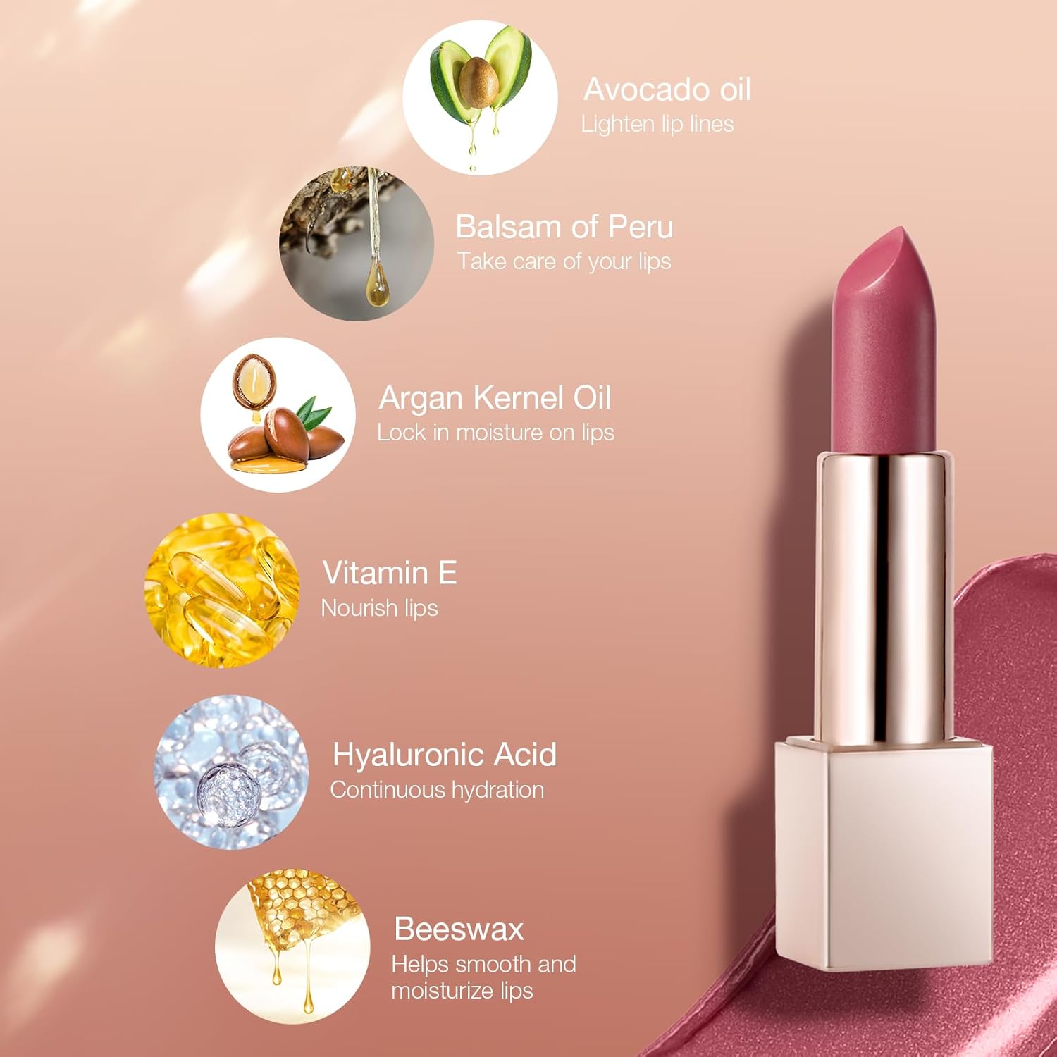 Beauty Searcher Metallic Shine Lipstick 3D Makeup for Woman Velvet Matte Lipsticks Moisturizing No-Stick Cup Lip Makeup, Long Lasting Waterproof Shine Lipstick(Love Burgundy) : Amazon.co.uk: Beauty