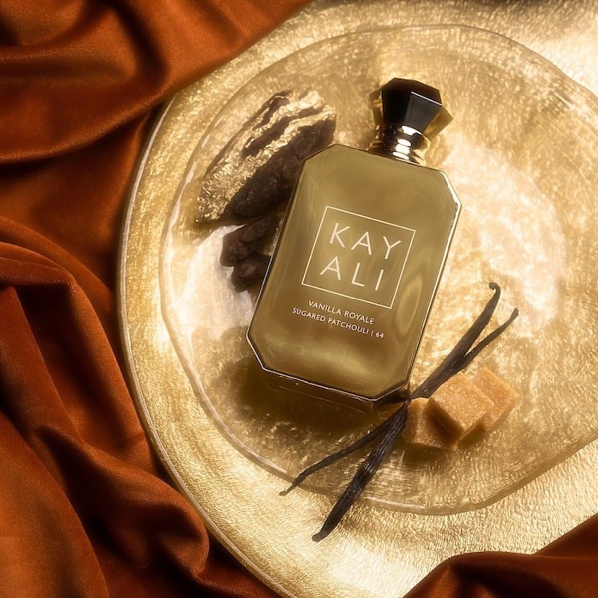 Kayali By Huda Beauty Vanilla Royale Sugared Patchouli | 64 Limited Edition Eau De Parfum Travel Size (10 Ml / 0.34 Fl Oz) : Beauty & Personal Care