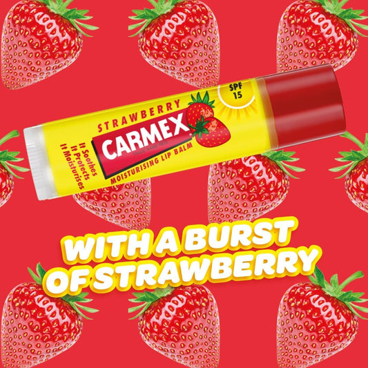 Carmex Pear Lip Balm Stick | Spf 15 For Sun Protection | Soothes And Repairs Dry, Cracked Lips | Chapstick With Cocoa Butter | Intensely Hydrating Winter Lip Care Formula (4.25G)