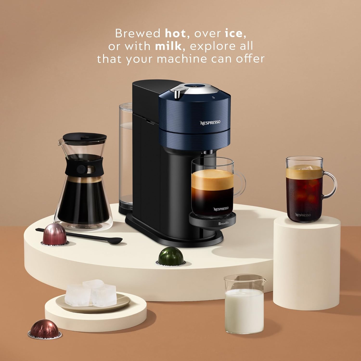 Nexpresso Vertuo Next by Breville, Navy: Home & Kitchen