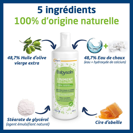 Cooper-Liniment Oleo Calcaire Cooper, 500 Ml