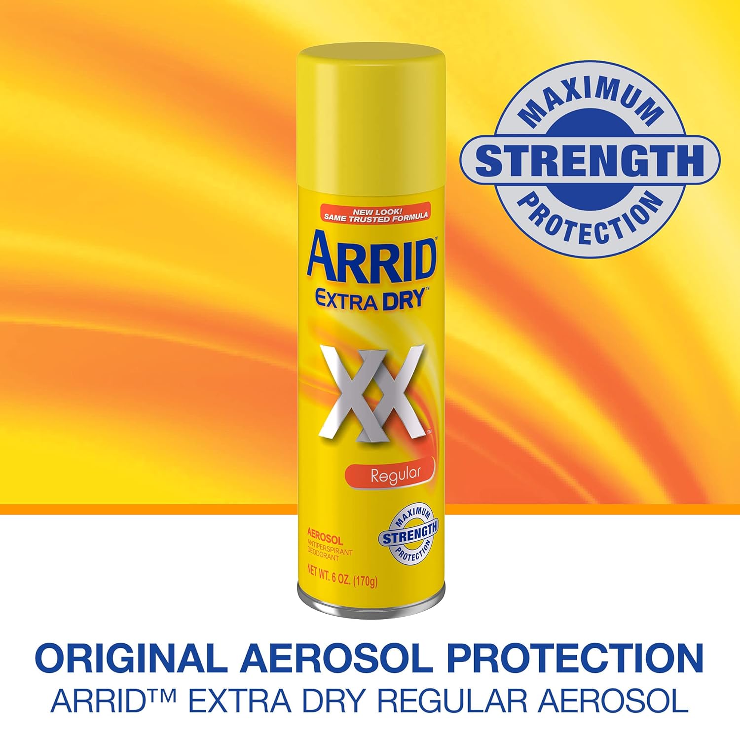 Arrid Extra Dry Anti-Perspirant Deodorant Spray Regular 6 Oz
