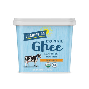 Carrington Farms Usda Certified Organic Grass Fed, Compare Our Cost Per Ounce, Ghee, 12 Fl Oz