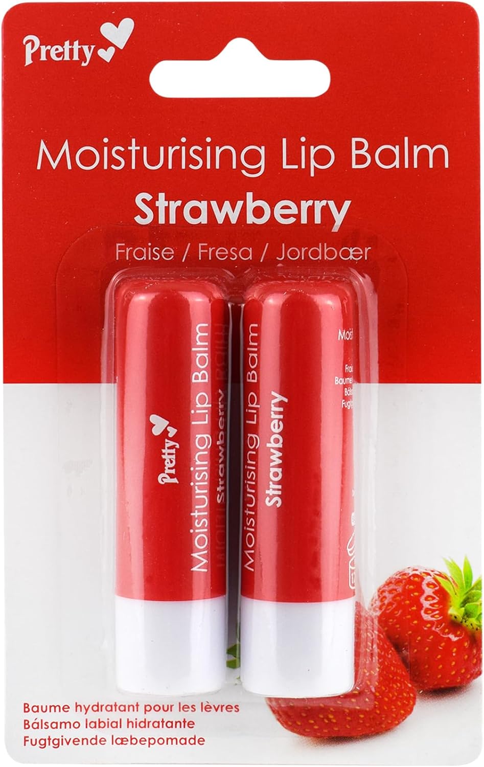 Pretty Moisturising Lip Balm – Sweet Blueberry (Pack Of 2)