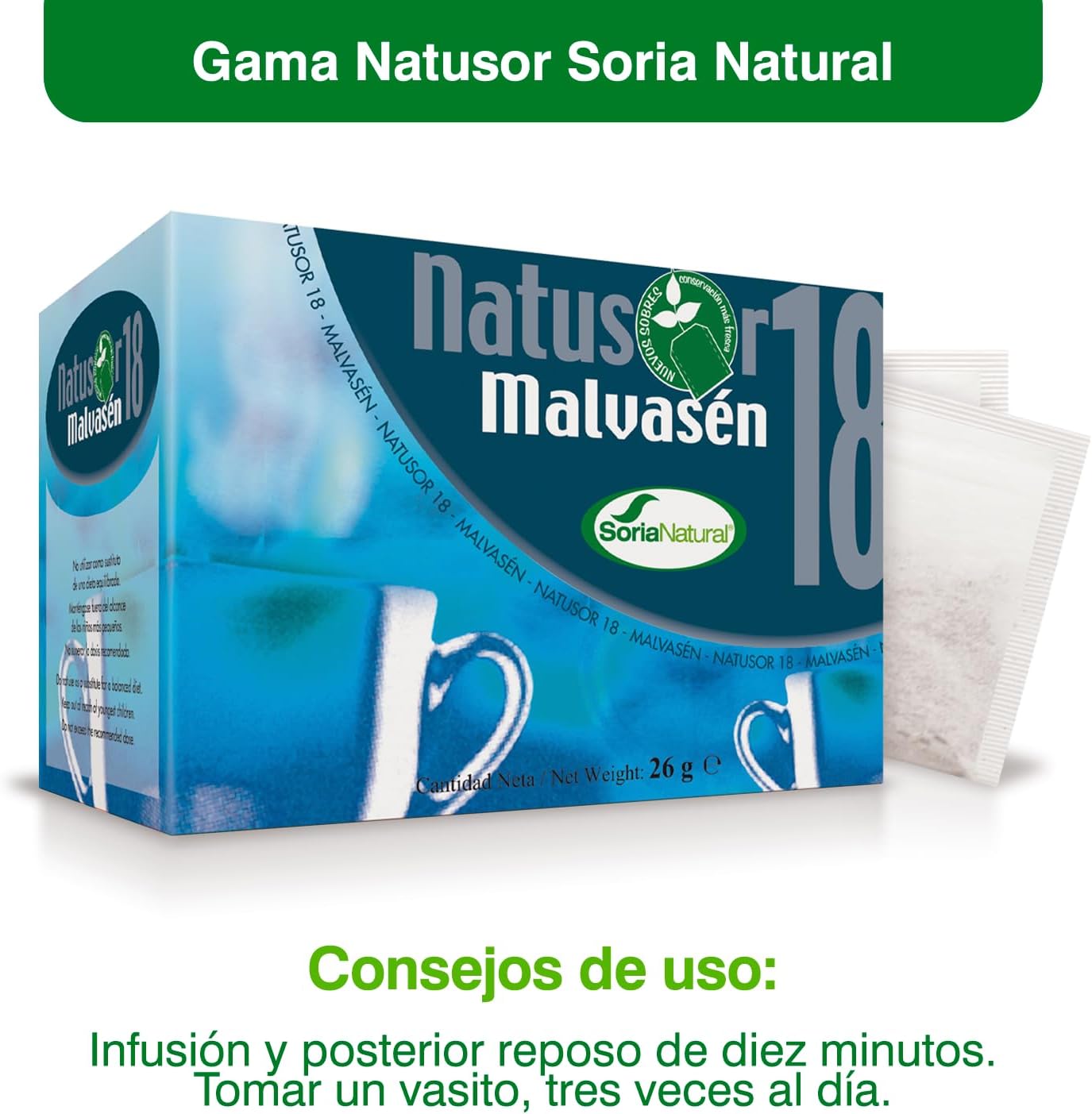 Soria Natural - Natusor 18 Mallow Infusion S
