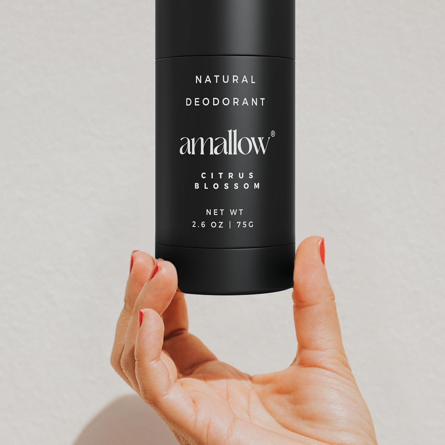 Amallow - Natural Deodorant – Aluminum Salt-Free, Tallow-Based, Baking Soda-Free, With Magnesium & Zinc – Long-Lasting Odor Protection – Handcrafted In The Usa – 2.6 Oz (Root & Petal) : Beauty & Personal Care