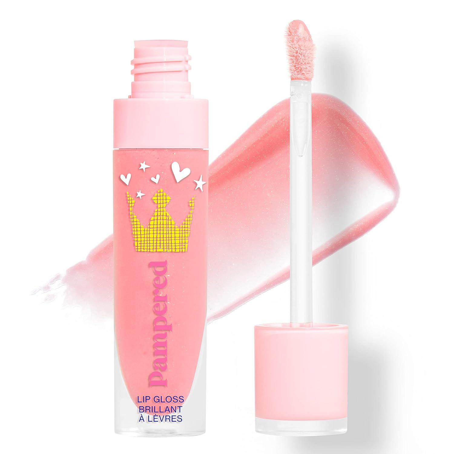 Wet N Wild Pampered Lip Gloss Pink Bubble Bath