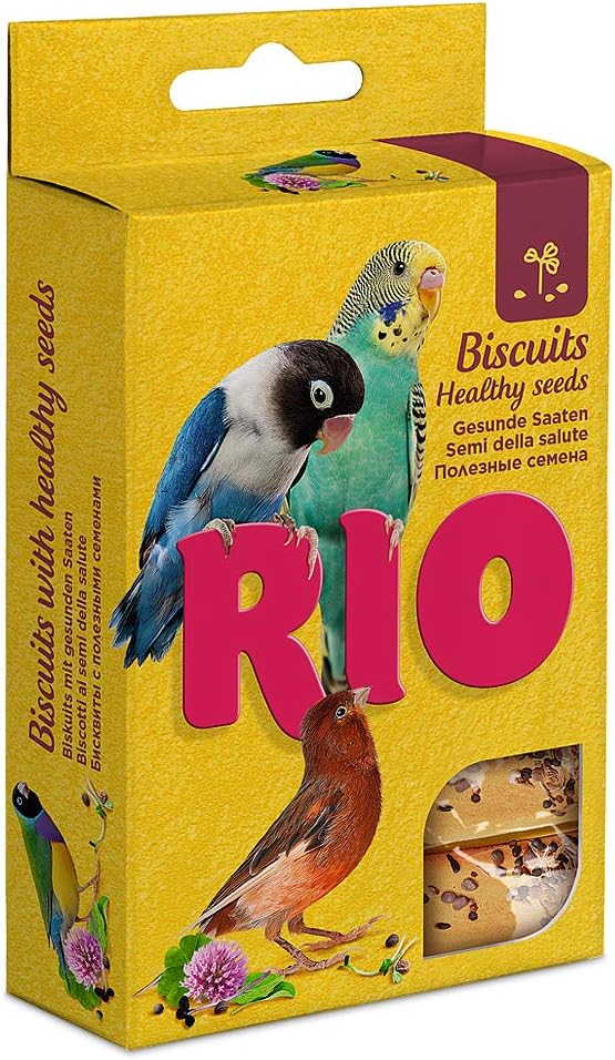 Rio Biscuits for all birds with healthy seeds, 35 g?22180