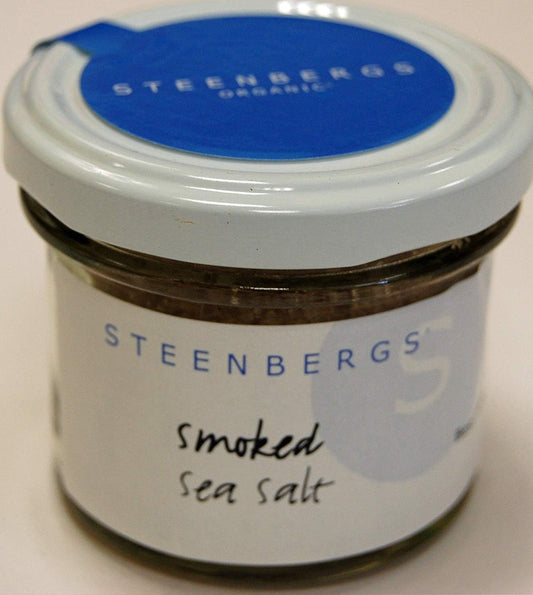 Steenbergs Smoked Sea Salt - Standard Jar 100G