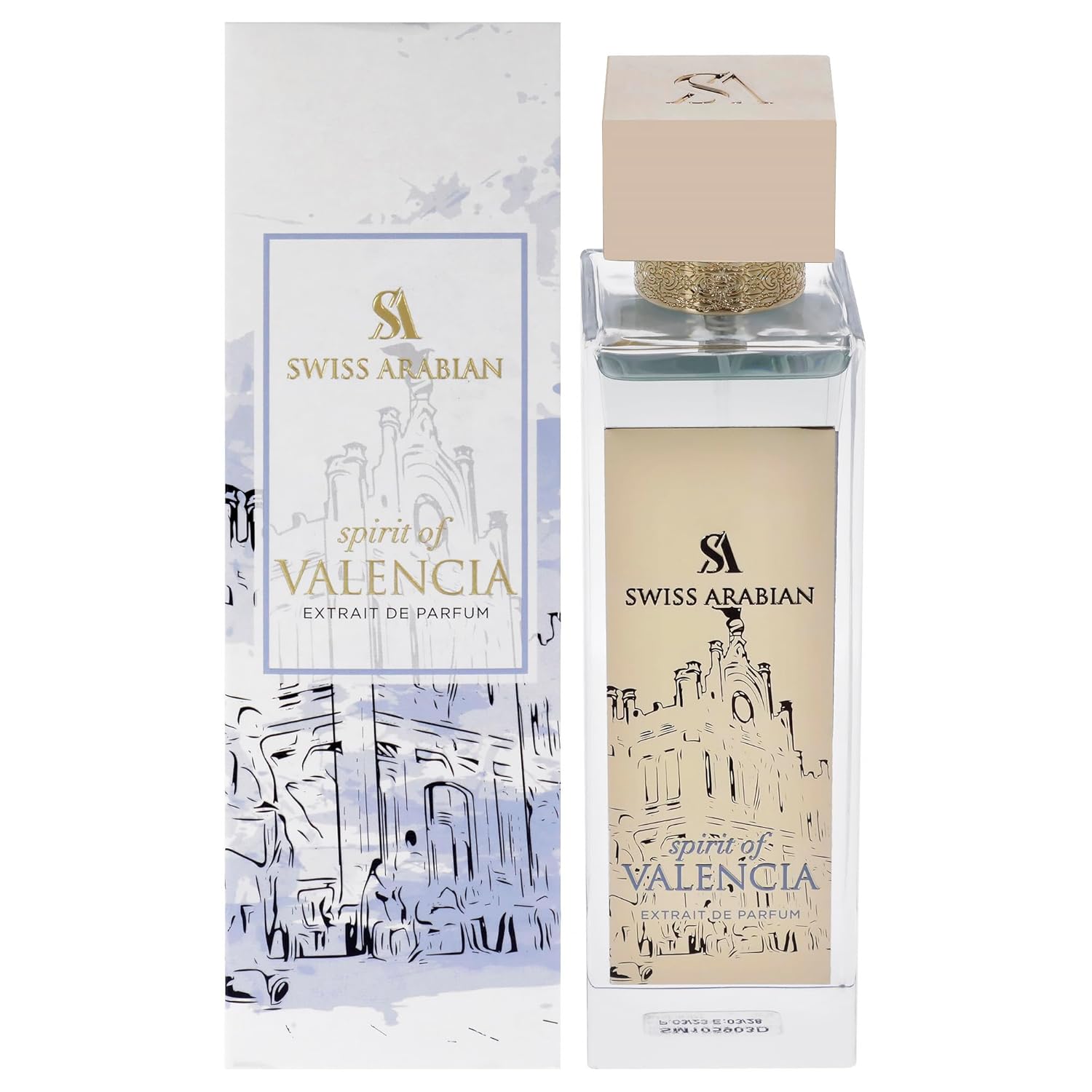Swiss Arabian Spirit Of Valencia - Arabian Perfumes For Women And Men - Long Lasting Extrait De Parfum - Citrus, Floral, Amber Perfume - 3.4 Oz