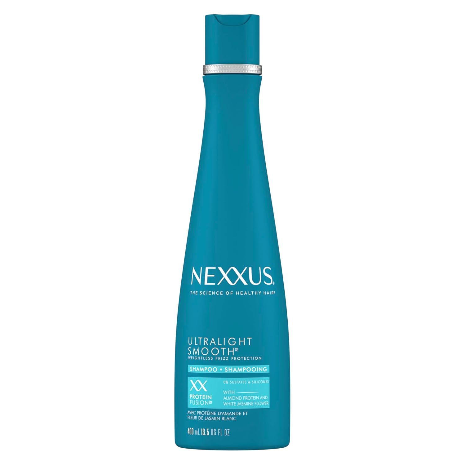 Nexxus Ultralight Smooth Shampoo For Dry And Frizzy Hair Weightless Smooth Hair Treatment To Block Out Frizz 13.5 Fl Oz