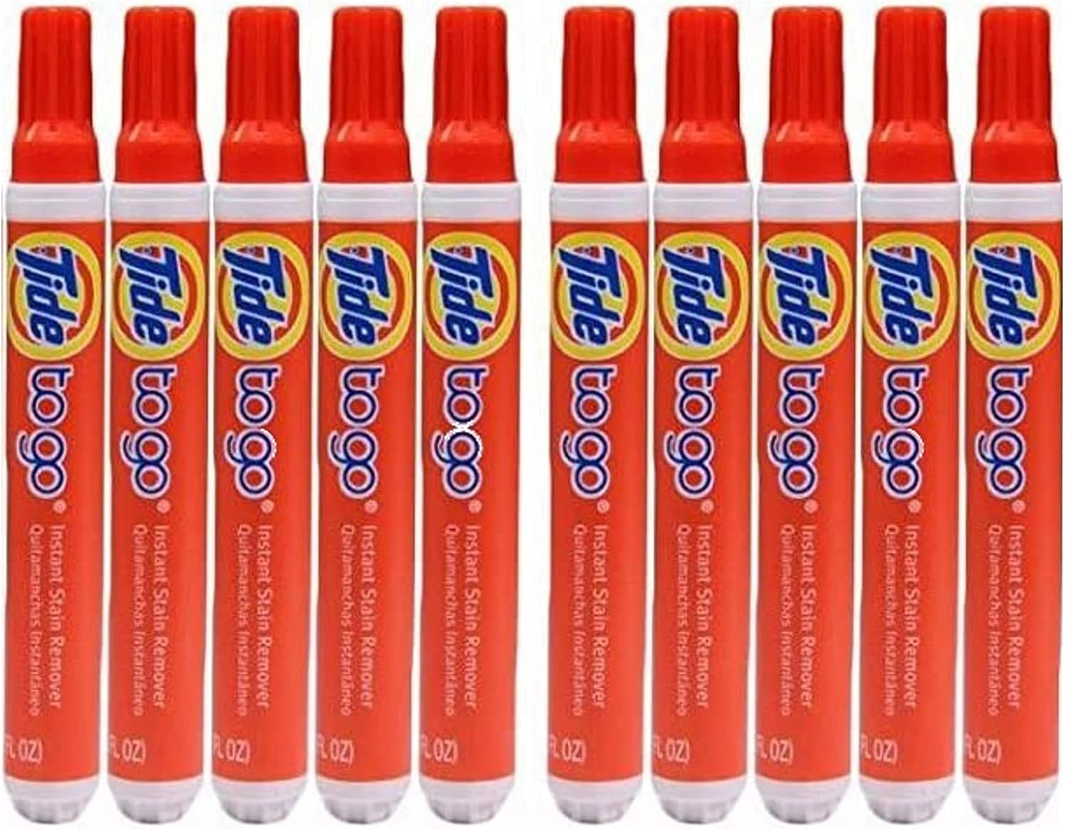 Tide Pens To go Instant Stain Remover (Pack of 10)