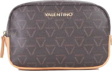 Valentino Lady Re Soft Cosmetic Case Moro/Naturale, Moro/Naturale, Cosmetic Bag