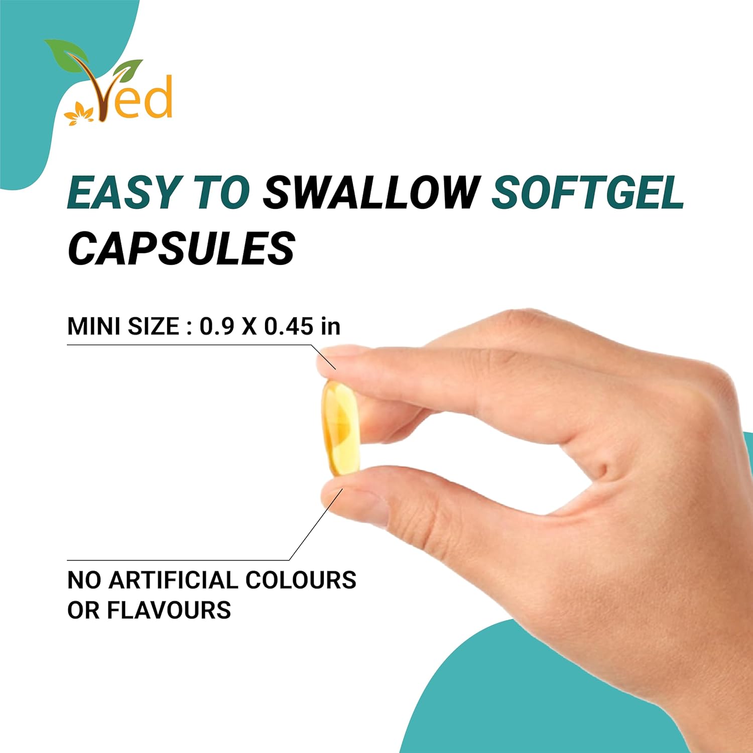 Ved Omega 3-6-9 Food Supplement softgel, from Cold Press Flaxseed Oil, 1000 mg 90 Soft Gel - 90 Days’ Supply. : Amazon.co.uk: Health & Personal Care