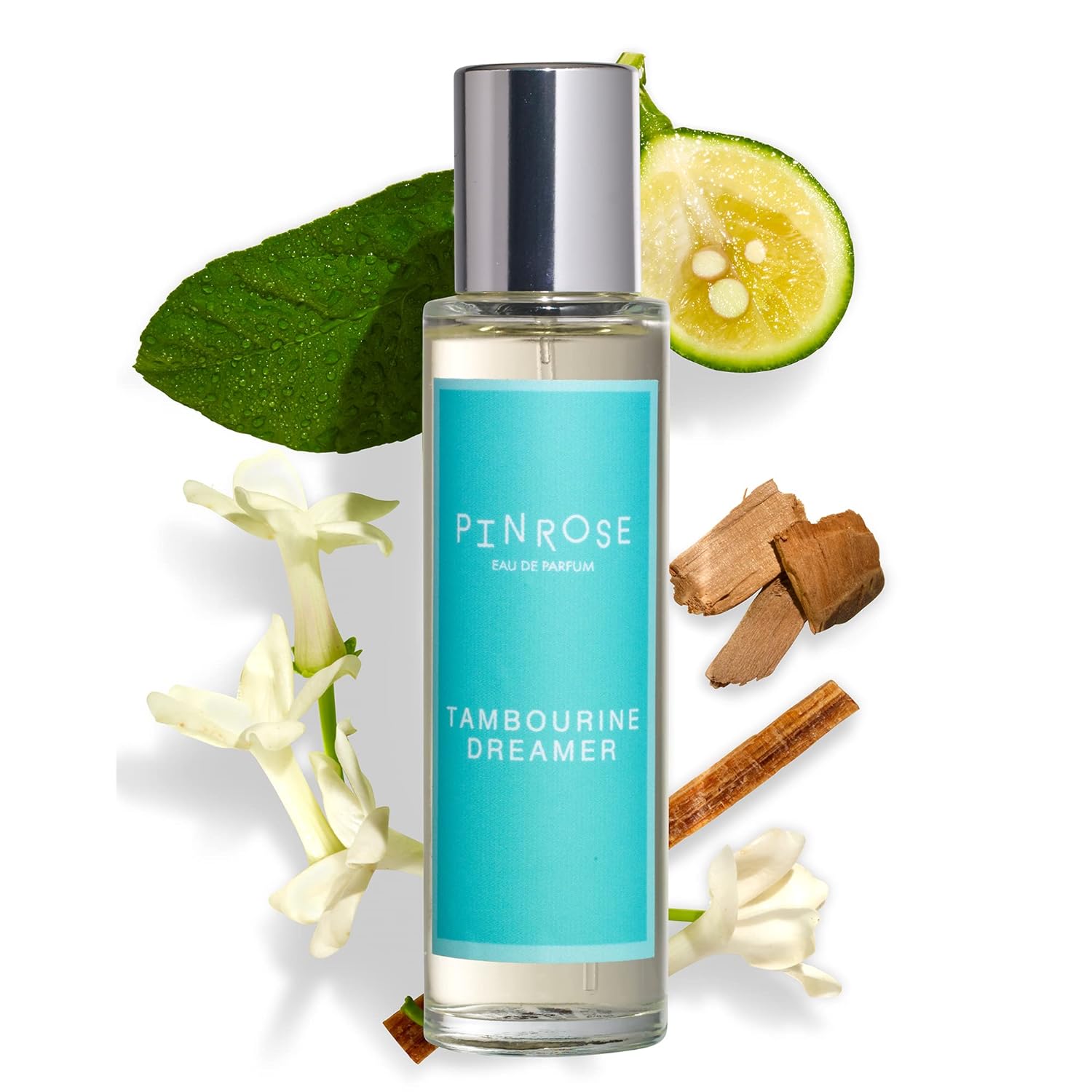 Pinrose Perfumes Tambourine Dreamer - Eau De Parfum Fragrance Spray For Women - Clean, Vegan, Cruelty-Free, And Hypoallergenic Scent With Essential Oils - Notes Of Lily Of The Valley, White Musk, Cedarwood, Bergamot And Orange Citrus : Beauty & Personal Care