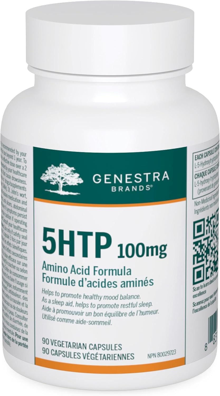 Genestra Brands 5Htp 100 Mg | Support For Sleep And Mental Balance | 90 Capsules