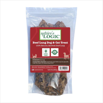 Nature'S Logic Beef Lung Bites, 3.5Oz