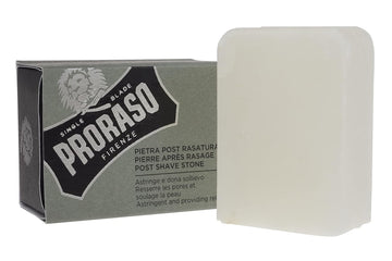 Proraso Post-Shave Stone, Natural Alum Block, 1 Count (Pack of 1)