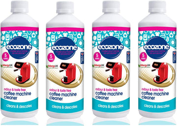 Ecozone Coffee Machine Descaler. Pack Of 4