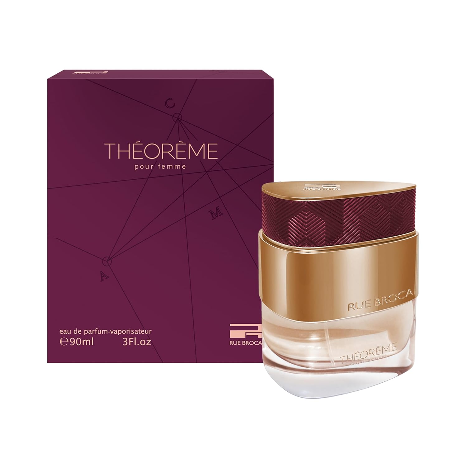Rue Broca Theoreme Eau De Parfum Spray For Men, 3.0 Fl. Oz – Bold And Masculine Fragrance With Citrus, Amber, And Patchouli : Beauty & Personal Care