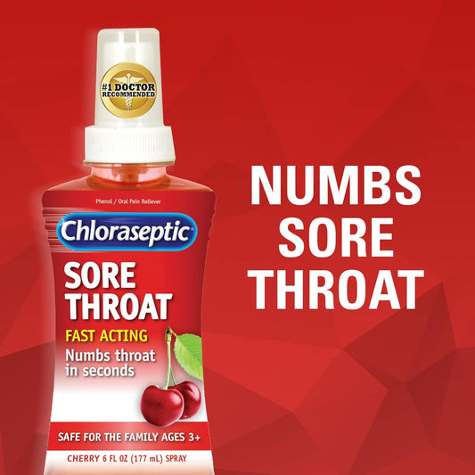 Chloraseptic Sore Throat Spray (Cherry, Pack of 1)