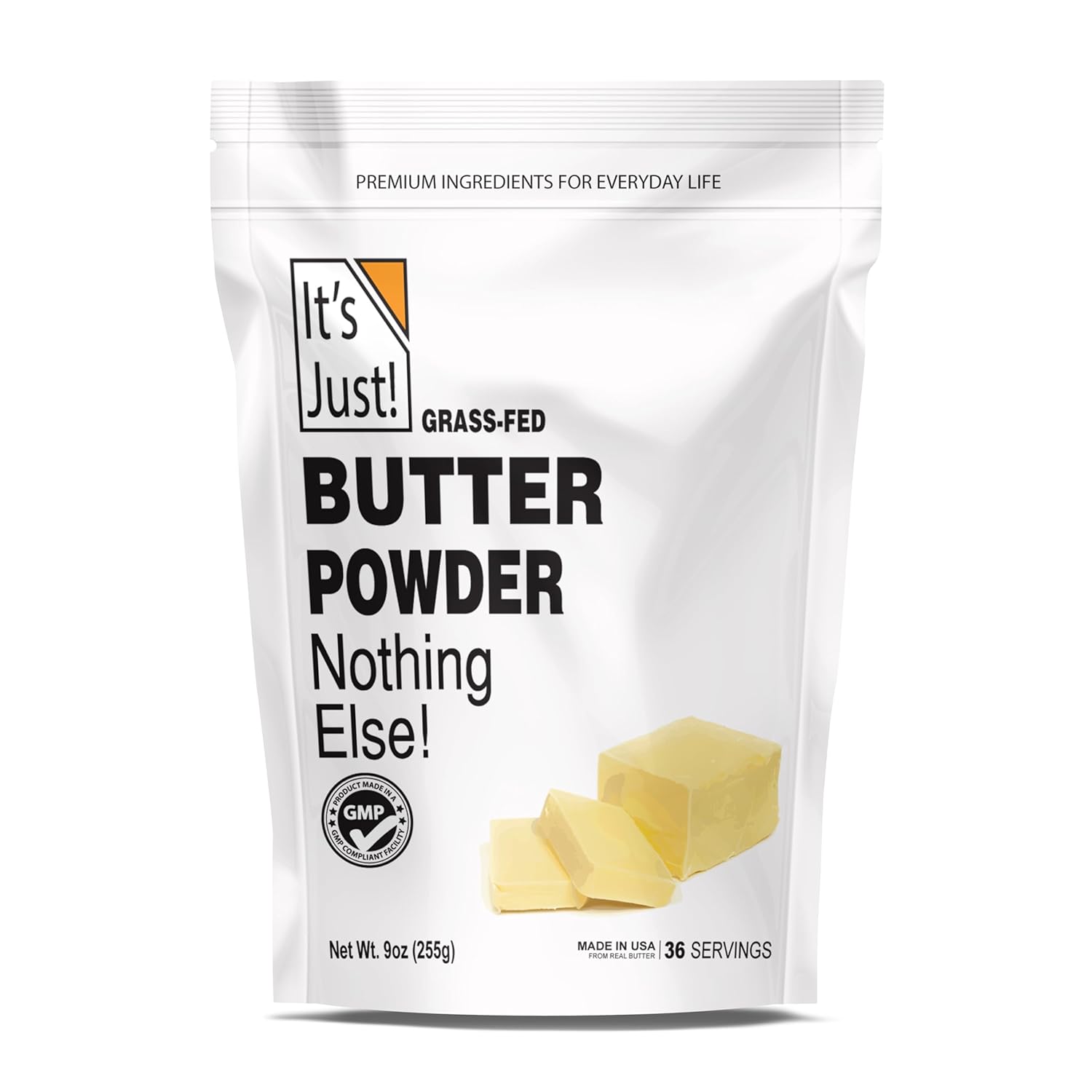 It'S Just - Grassfed Butter Powder, Made From Real Butter, Made In Usa, 9Oz