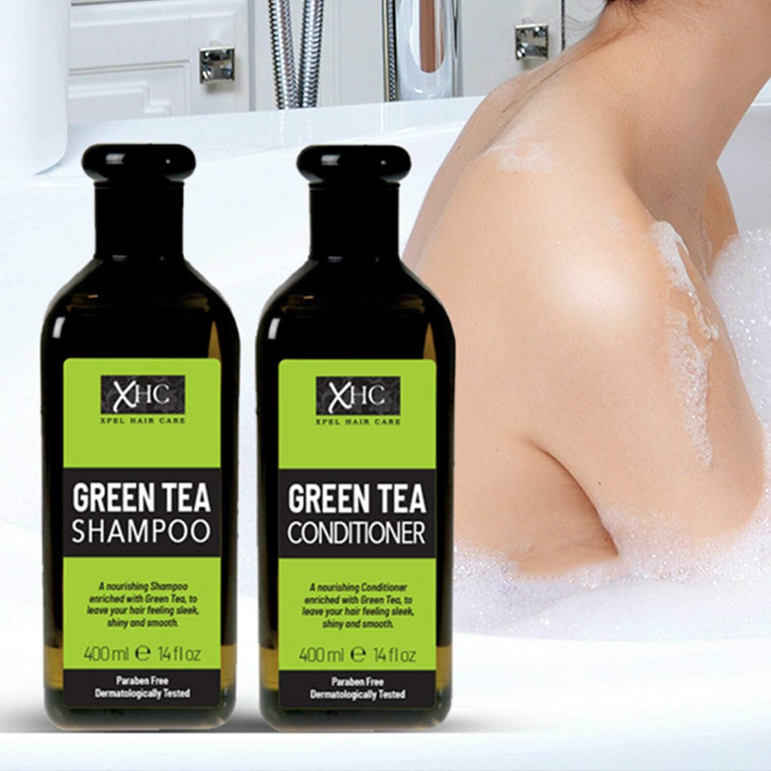 Xpel Hair Care Enriched Green Tea Shampoo And Conditioner (Green Tea)