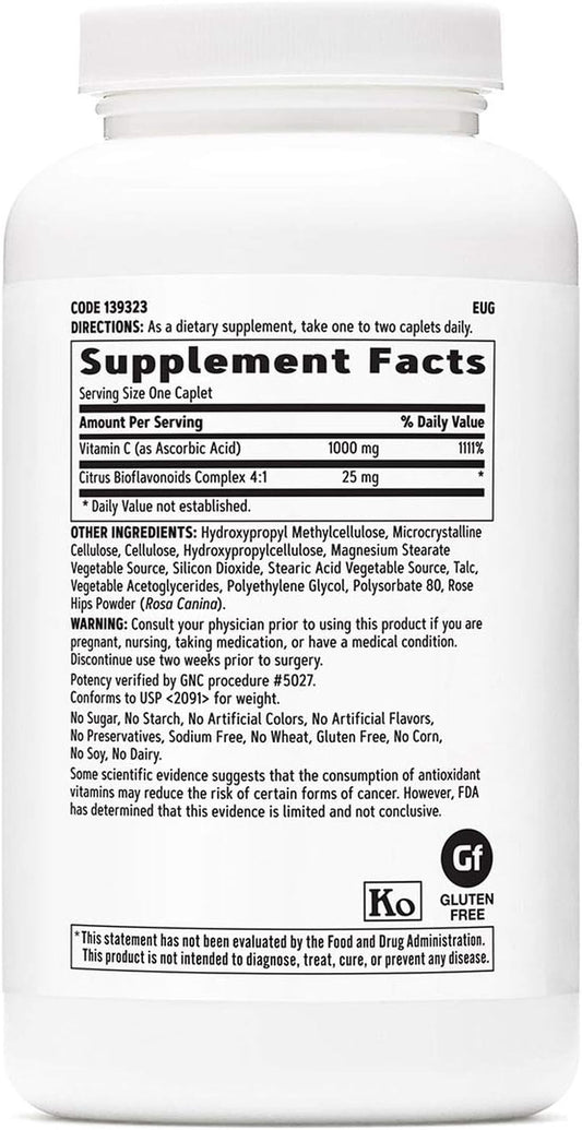 Gnc Vitamin C Timed-Release 1000 Mg - Twin Pack