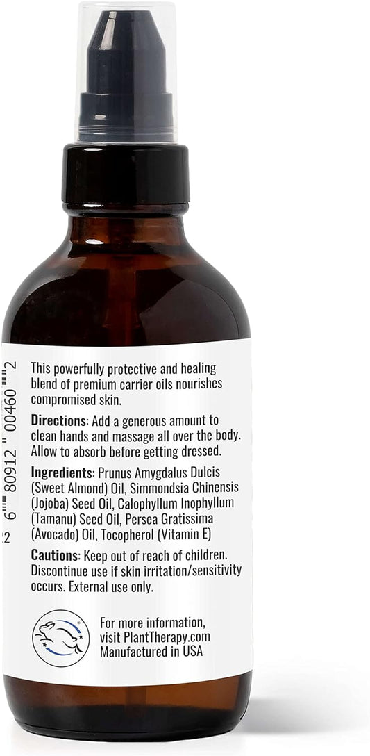 Plant Therapy Near Perfection Carrier Oil Blend 4 oz Base for Essential Oils or Massage (Ideal for Skin Imperfections) : Health & Household