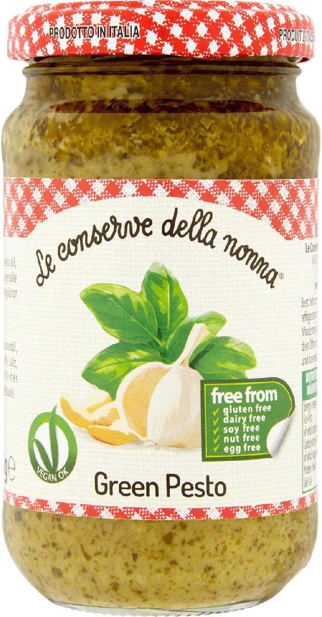 Le Conserve Della Nonna Lbv Green Pesto Sauce 185G (Pack Of 2)
