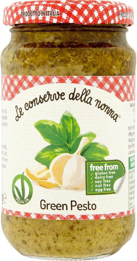 Le Conserve Della Nonna Lbv Green Pesto Sauce 185G (Pack Of 2)