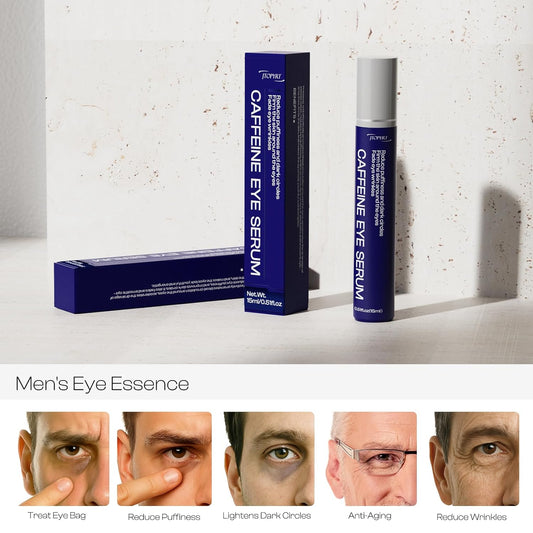 Eye Bags Treatment For Men: Depuffing And Firming - Hydrates And Nourishes The Delicate Eye Area For Daily Use By Men 15Ml