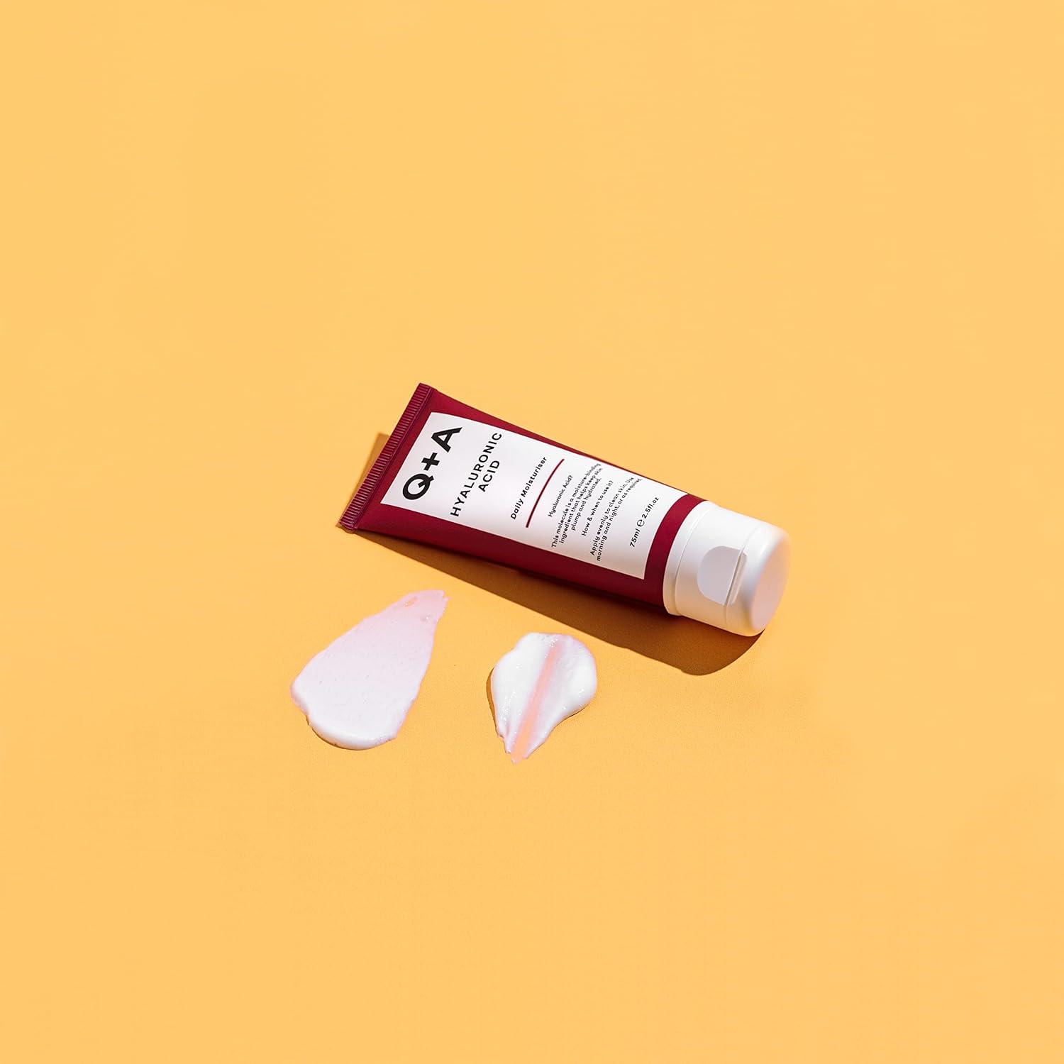 Q+A Hyaluronic Acid Daily Moisturiser (75ml), Hydrating Face Cream with Polyglutamic Acid and Rice Bran Extract, For Soft, Even and Nourished Skin, Fragrance Free Skincare : Amazon.co.uk: Beauty