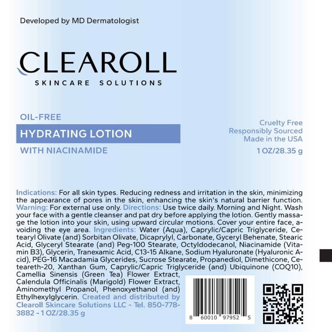 Oil-Free Hydrating Lotion With Niacinamide