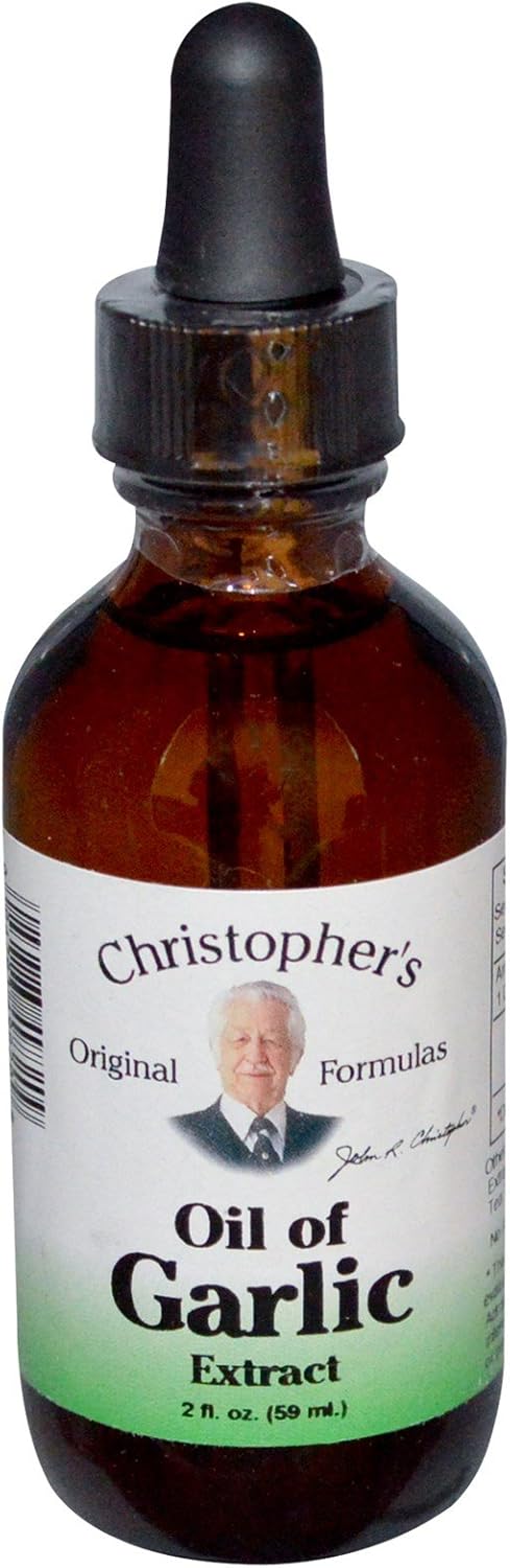 Dr. Christopher's Original Formulas - Oil Of Garlic Extract  - Alcohol Extracts & Oils