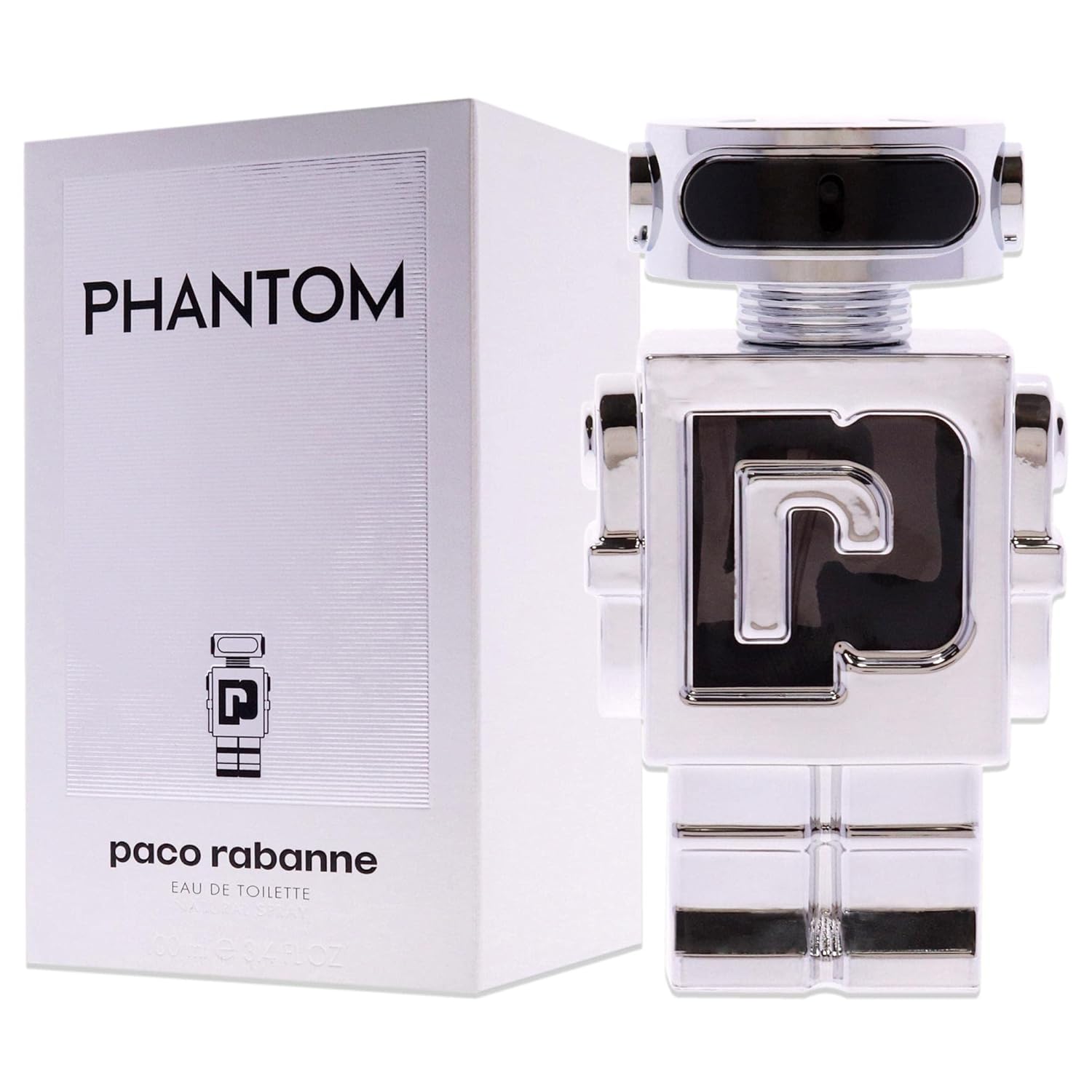 Phantom By Paco Rabanne For Men 3.4 Oz Eau De Toilette Spray : Beauty & Personal Care