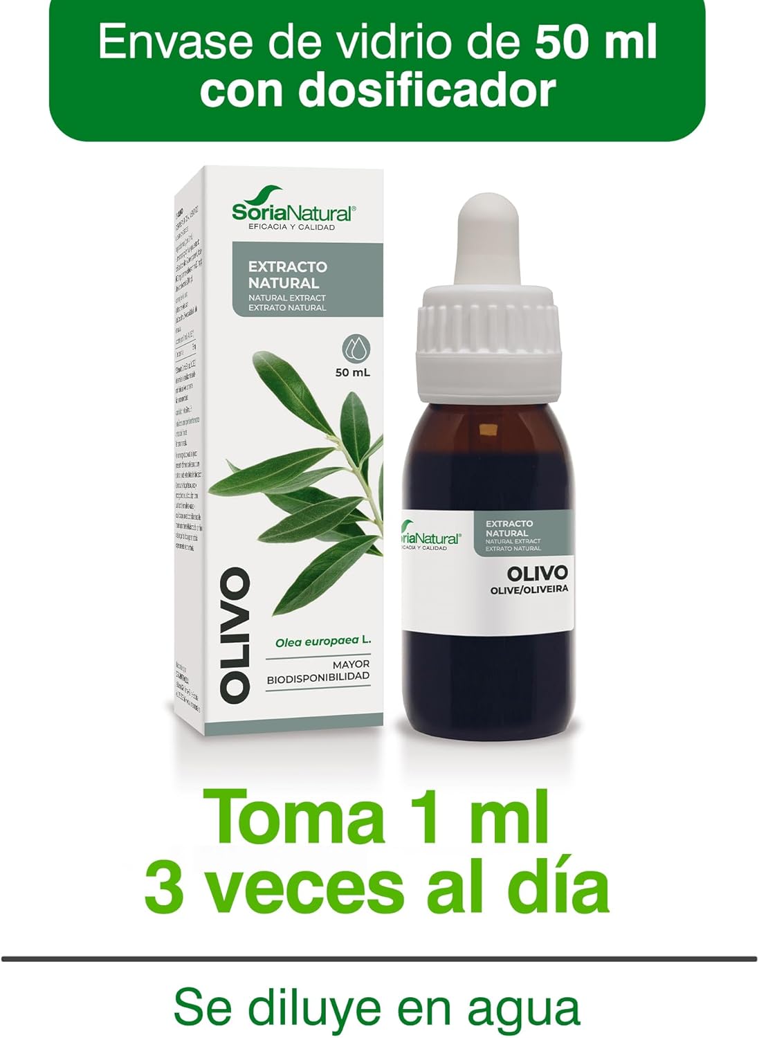 Soria Natural Olive Natural Extract 50Ml