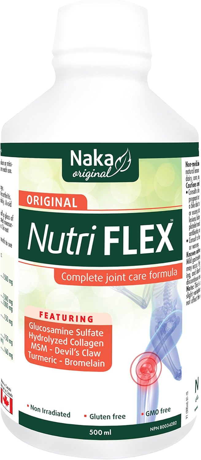 Nutri-Flex Joint Support Supplement. Highly Absorbable Liquid Vitamins Formula For Joint Care, 500 Milliliters